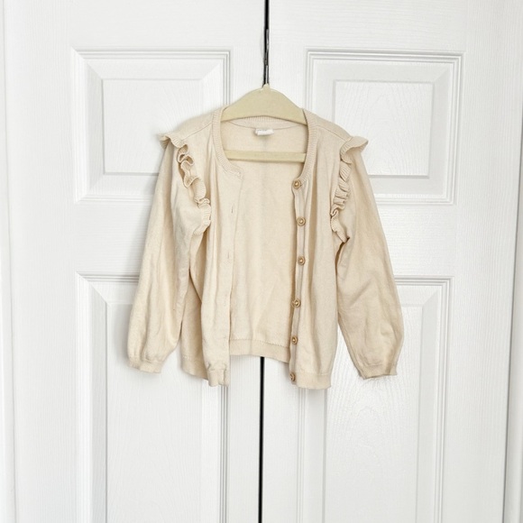 H&M ruffle detail cardigan - Picture 1 of 3